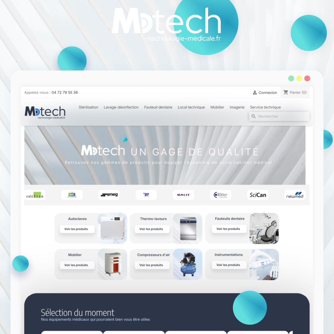 E-commerce de A à Z avec la société Motech